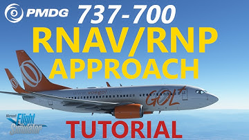 MSFS | PMDG 737 RNAV / RNP Approach Tutorial into Santos Dumont, Brasil with the Boeing 737-700