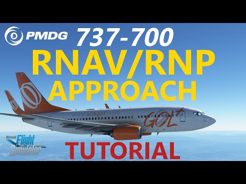 MSFS | PMDG 737 RNAV / RNP Approach Tutorial into Santos Dumont, Brasil with the Boeing 737-700