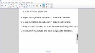 AP 1 Dynamics 2D Question 7