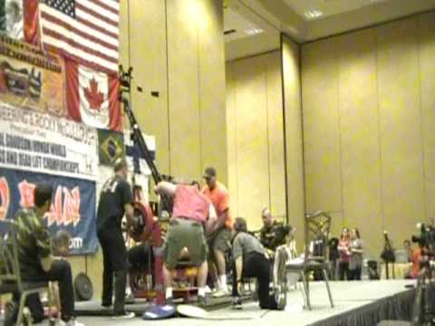 Gary McFarland 547.8lbs bench press WABDL California Masters Record