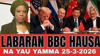 BBC HAUSA Labaran duniya na yamma 25/3/2026#BBC NEWS HAUSA screenshot 3