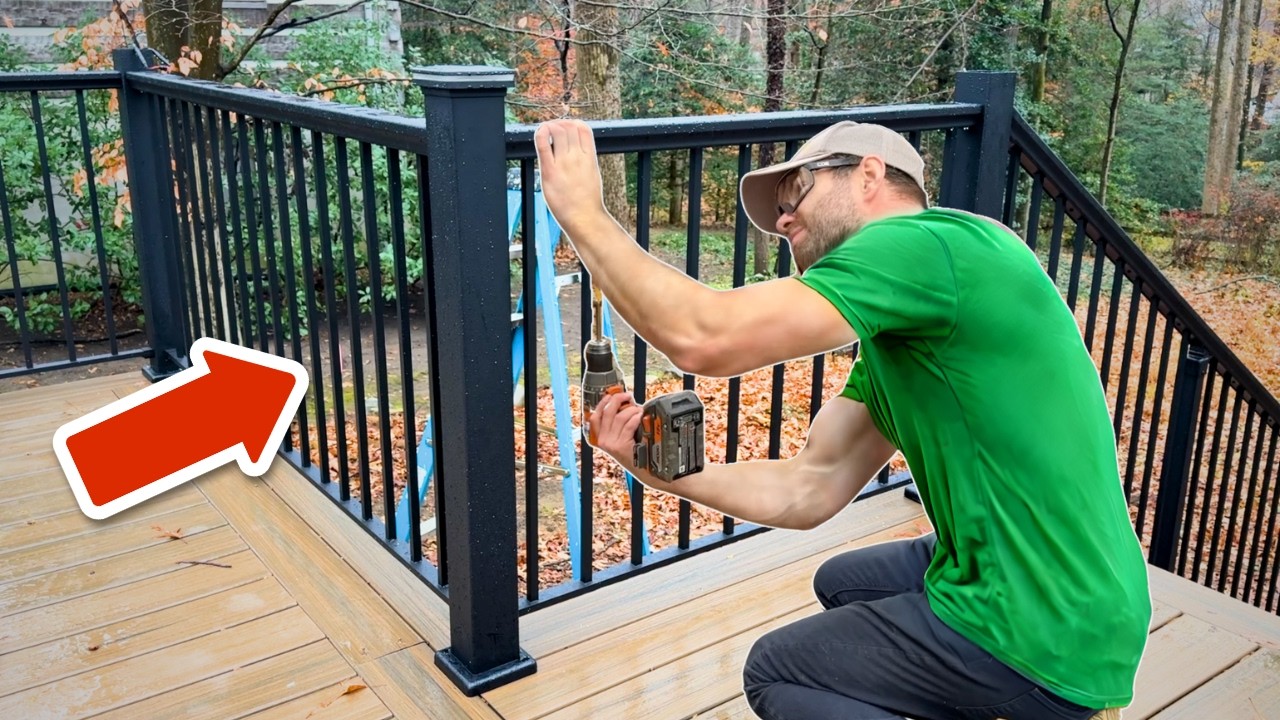 This System SOLVES the Biggest Issues with Deck Railings (10X Faster Installation)