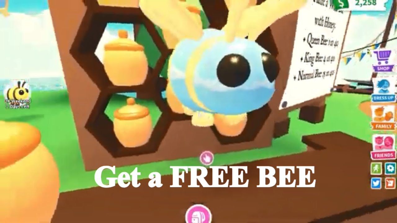 How To Get A Free Bee Or A Neon Bee Roblox Adopt Me New Bee - roblox adopt me pets neon bee