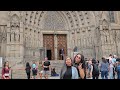 Spain barcelona cathedral and gothic quarter