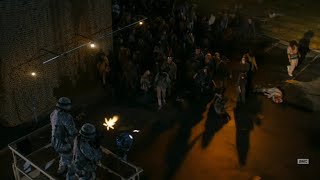 Fear The Walking Dead S1E6: Walkers Invade The Military Base screenshot 4