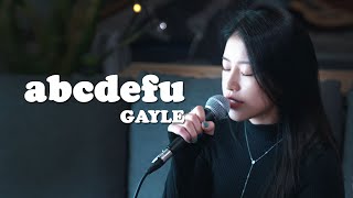 욕 주의!!｜GAYLE &quot; abcdefu &quot; cover by TIN 💙｜쎈 노래｜게일｜TikTok｜틱톡｜노래추천｜POP