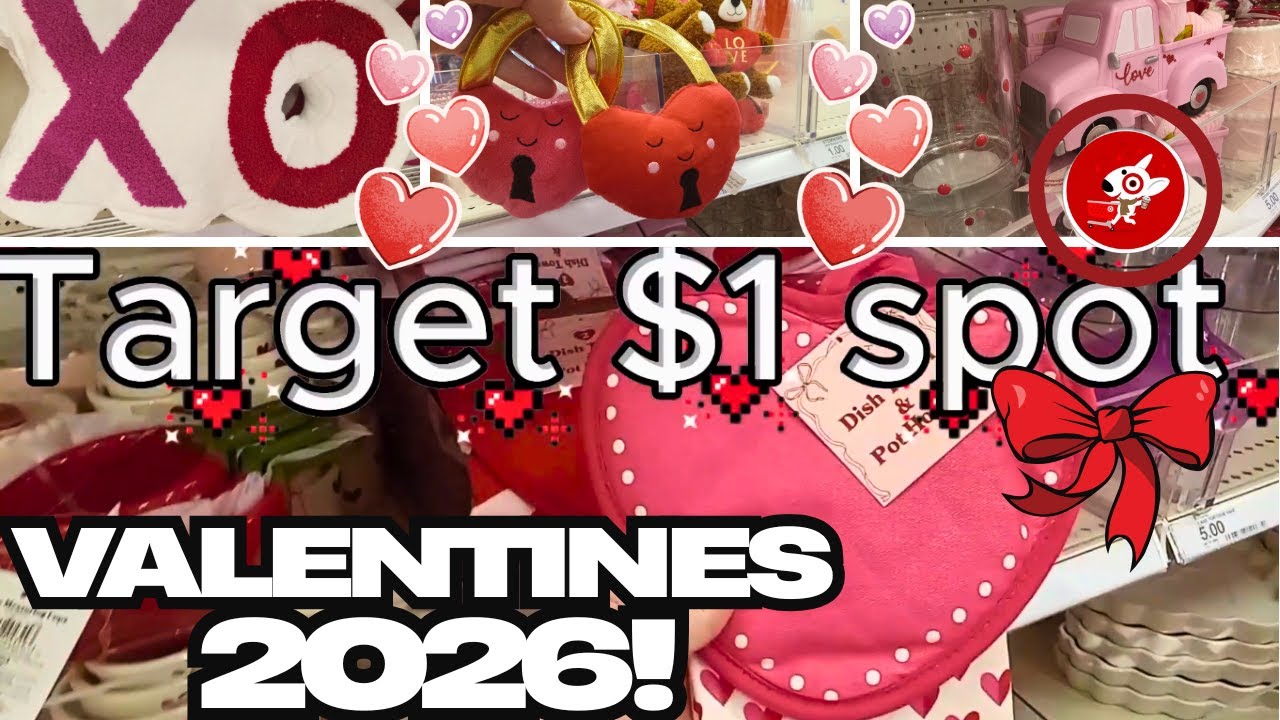 Новинки к Дню святого Валентина 2026 года в Target по цене 1 доллар!! | 
