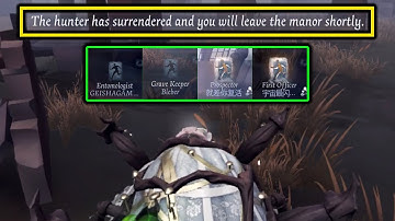 Grave Keeper Clean Kite (no one got chaired) | Identity V Andrew Cheese Gameplay