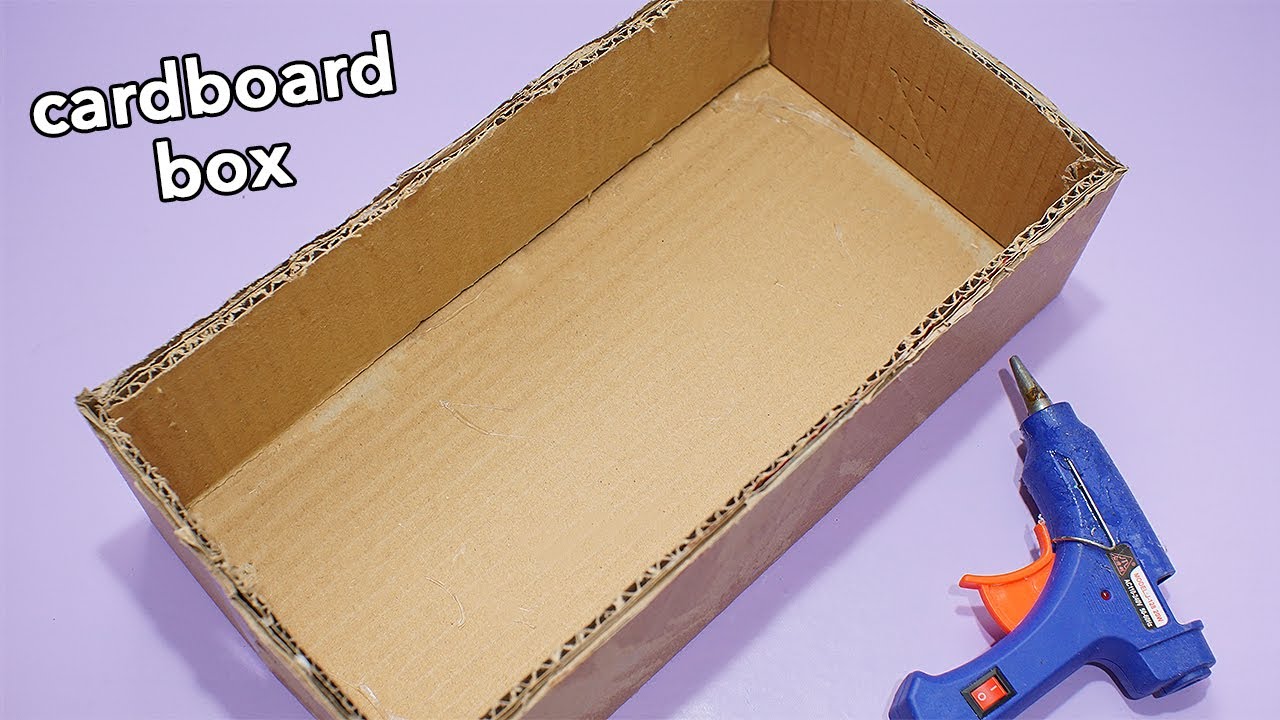 It was easy and practical Ideas To Make with Cardboard boxes| 2 ...