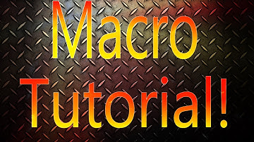 How to use macros with Razer Product/Softwares