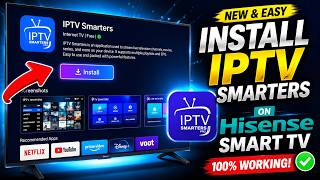 Hisense Vidaa Smart TV How to Download and Install IPTV Smarters Pro screenshot 4