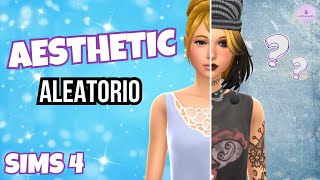 Los Sims 4 PERO cada PRINCESA Disney tiene un AESTHETIC aleatorio ✨ | Parte 1