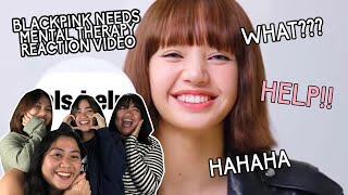 Blackpink Needs Mental Therapy Reaction Video | Pinkpunk TV