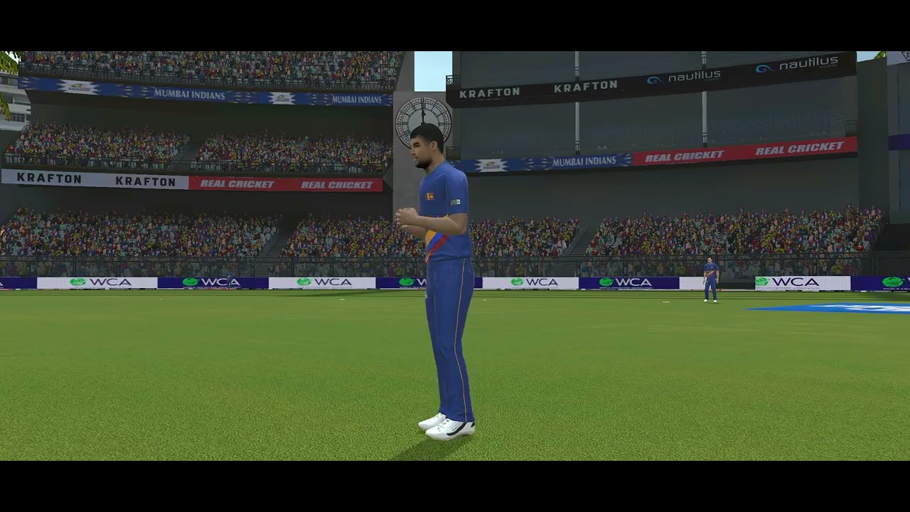 INDIA VS SRILANKA 2 OVER MATCH/REAL CRICKET 25/1ST BALL CATCH MISS🤦/