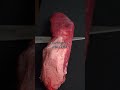 牛タンの皮剥きは難しいです。 #asmr #肉屋 #nikuhack #肉磨き