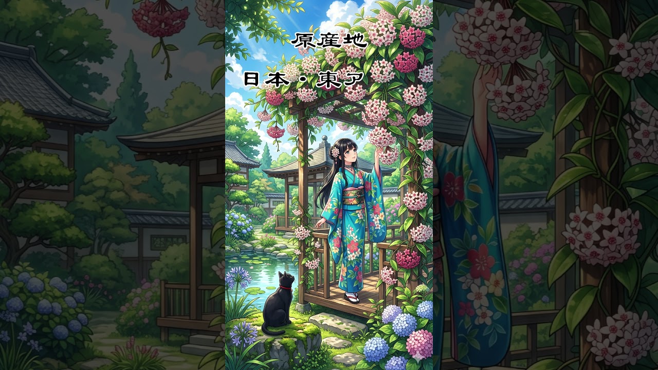 366日誕生花】6月28日 桜蘭（Hoya）｜桜蘭の旅立ち詠 ― 星の花が導く