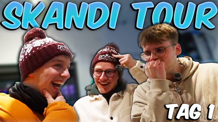 Der CHAOTISCHE Start der Skandinavien Tour mit @LetsHugo und @CastCrafter