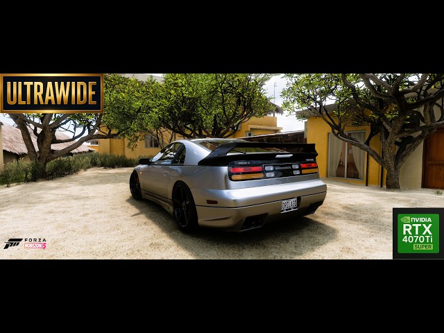 Fairlady Z Twin Turbo 1994 - Forza Horizon 5 - Moza CS V2P Wheel