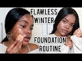 DRUGSTORE DEWY FULL COVERAGE FOUNDATION ROUTINE | * VERY DETAILED * | SOUTH AFRICAN YOUTUBER