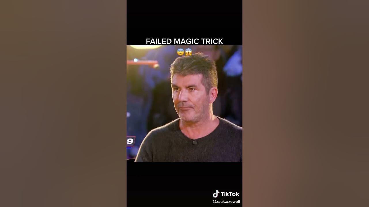 Magic fail. Magic failed