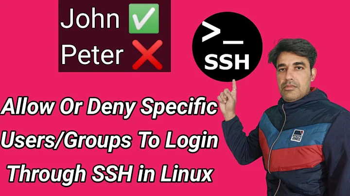 How to disable remote login for a user in linux? (2023)