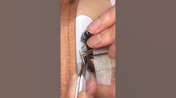 Lash Tip: Tape Back Method
