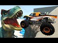 Jumping Into Monsters Mouths | BeamNG Drive Gameplay #112 | Live Stream