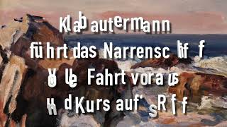 Das Narrenschiff (Cover von Reinhard Mey)