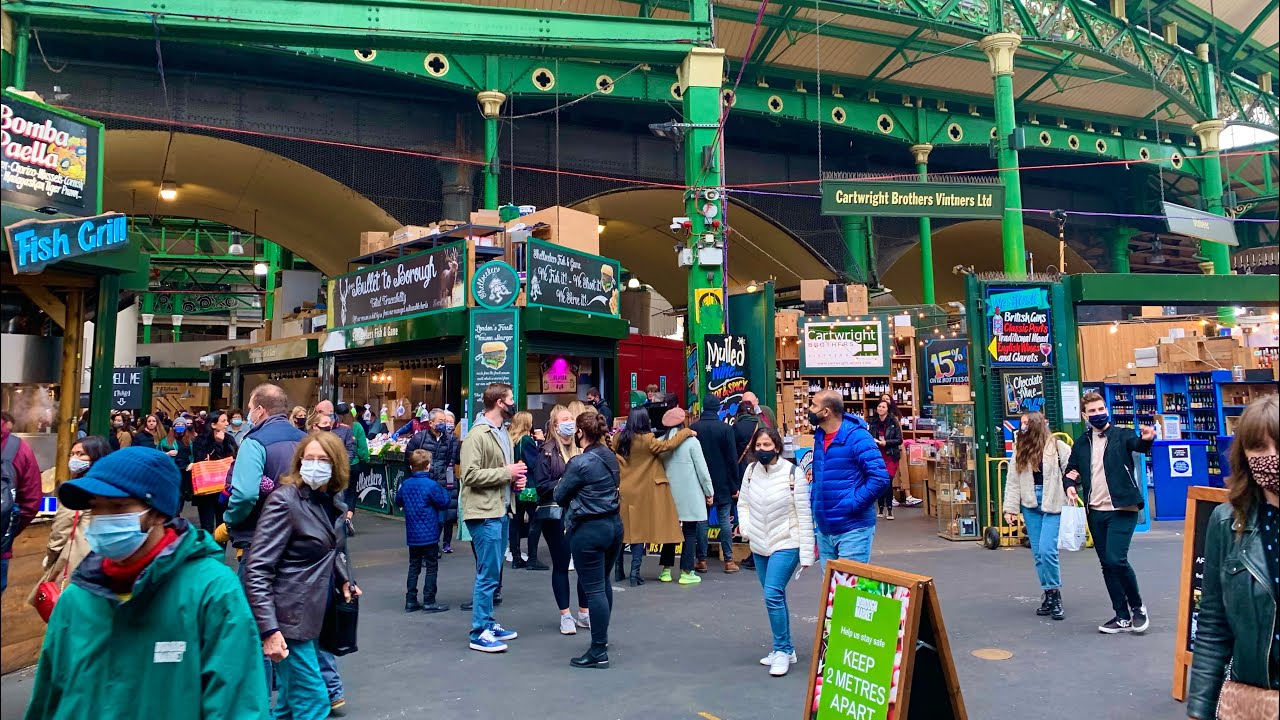Have you seen Borough market ? | London walk [ October 2020 ]