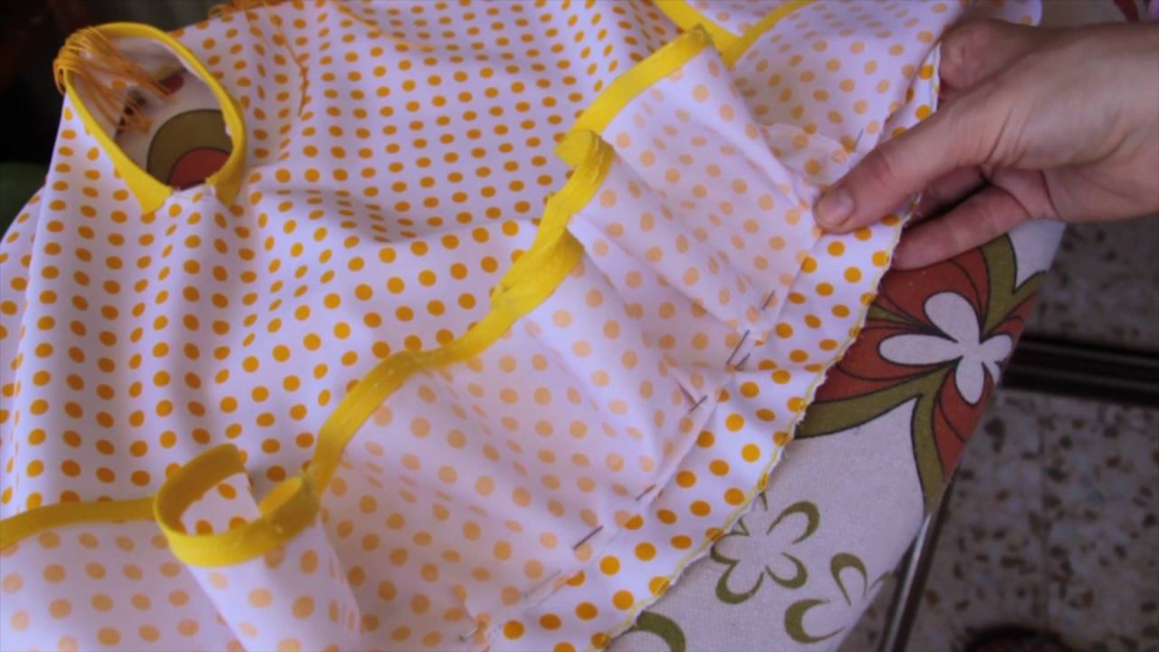 DIY costura fácil - Vestido flamenca - volantes - YouTube