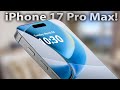 iPhone 17 Pro Max - Display, Insane Performance & Next-Gen Features Redefining Smartphones!