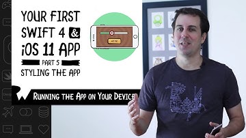 Running the app on your device - Beginning Programming with iOS 11, Swift 4, and Xcode 9