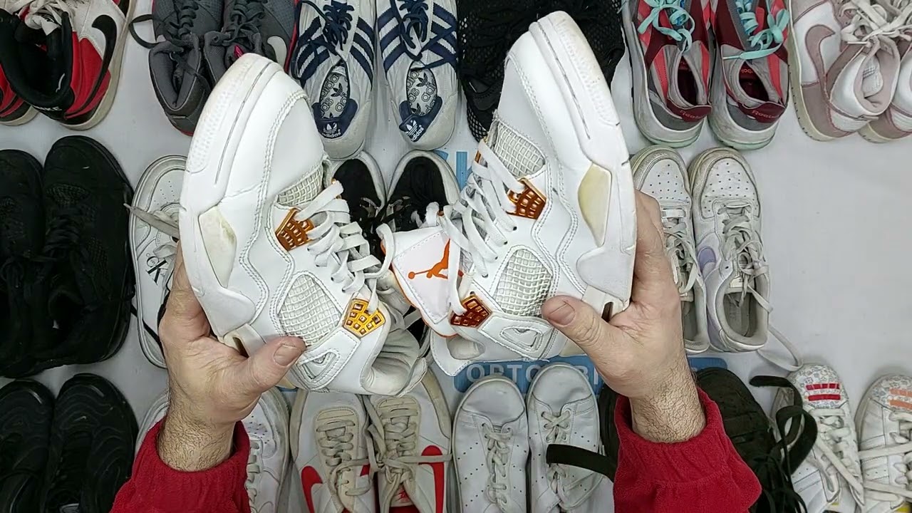 41658 Обувь спортивная брендовая, 1пак, Scarpe sportivi Firmate, секонд (vintage/extra/1 кат) оптом