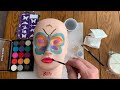 ASMR So RELAXING Face Painting !! Soft Speaking !!