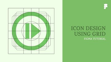Icon Design using Grid in Figma - Figma Tutorial