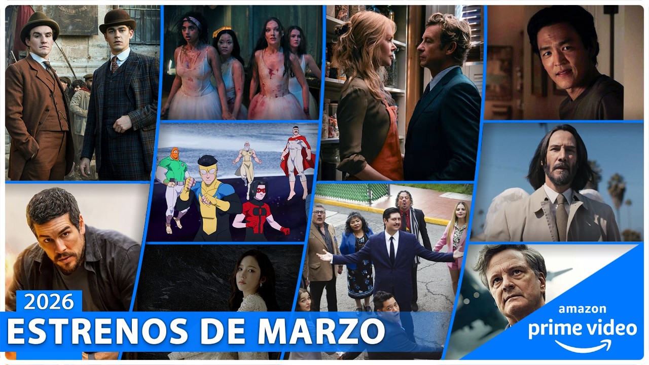Estrenos Amazon Prime Video Marzo 2026 | Series y Películas - YouTube