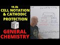 General Chemistry: Cell Notation and Cathodic Protection