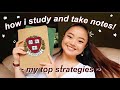 how i take notes + study at harvard university | christine lee