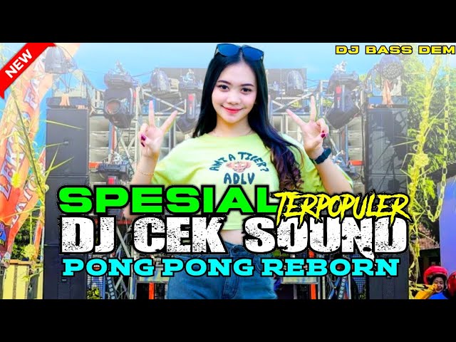 DJ CEK SOUND PONG PONG Full Bass class=