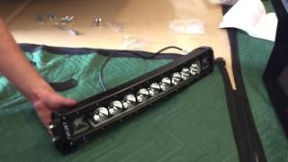 Rigid Light bar mounting hardware instructions