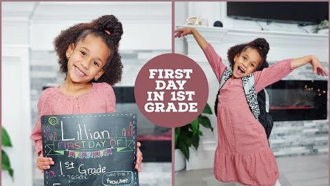 Lillian's FIRST DAY of 1st grade! | Grade Accelera...