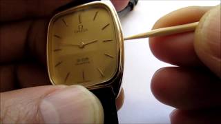 omega de ville quartz 1387