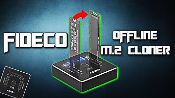 How to Clone Your SSD Easily with FIDECO Cloner Dock #pc #ssd