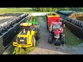 Grass silage  nlr agri  new holland fr600  case ih  deutzfahr  heerikhuize  2024