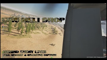 Behind Enemy Lines – Helicopter Insertion and Objective Lockdown | SQUAD Gameplay #gaming #squad