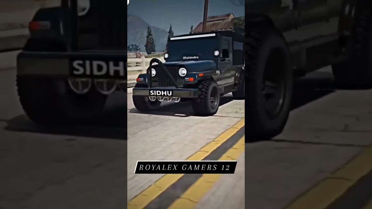 sidhu moose wala thar gta5 ##ytshorts