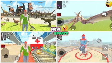 Indian Theft Aura Simulator New Update | ITA MODES |  Jurassic Park Add + Add New Challenge Mode 