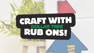 Crafting with Dollar Tree rub-ons by DIY Designs by Bonnie 523 views 9 days ago 3 minutes, 8 seconds