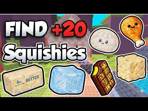 How To Find 20 New Squishies In Find The Squishies [ASMR UPD] [121🔎] - Roblox