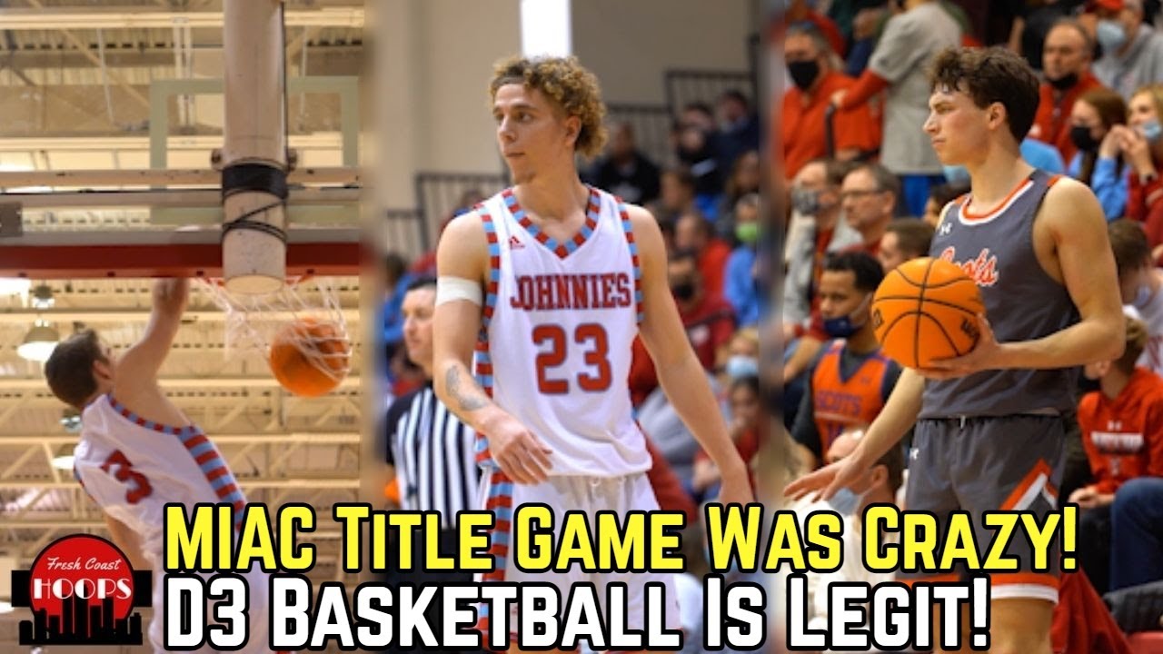 WATCH: D3 Conference Title Game Was Wild! St. John's And Macalester Go At It!
